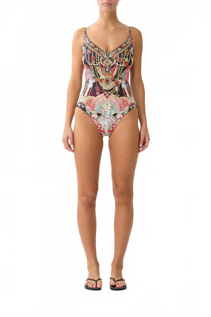 NEW CAMILLA v neck underwire one piece in daughters of duende
